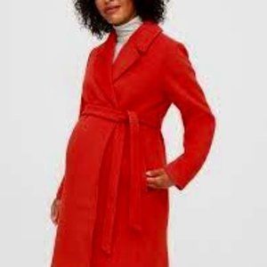 Women's Gap Maternity Wool Wrap Coat Size Small